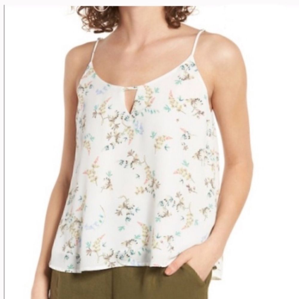 Lush floral camisole